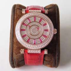 FM法蘭克穆勒法穆蘭DOUBLE MYSTERY系列機械女表 珠寶鑲嵌 時尚大氣