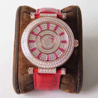 FM法蘭克穆勒法穆蘭DOUBLE MYSTERY系列機械女表 珠寶鑲嵌 時尚大氣