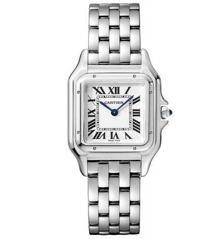 GF廠複刻卡地亞獵豹系列WSPN0007鋼帶女士石英手錶