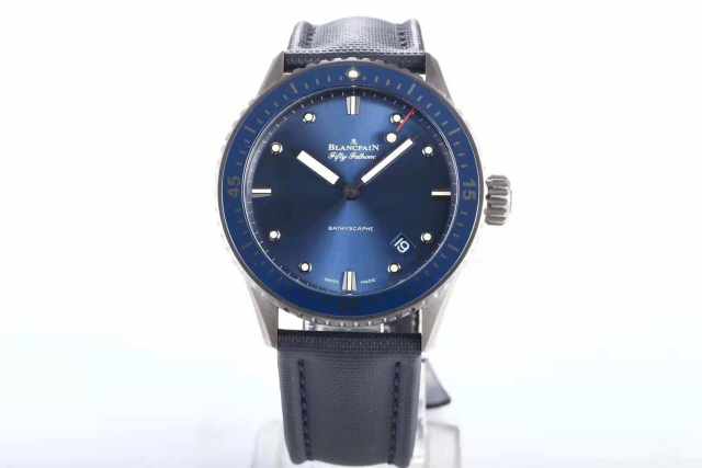 ZF出品寶珀50尋Bathyscaphe，優雅、律動之下隱藏著剛毅成熟的美男士手錶 ZF50尋潛水器