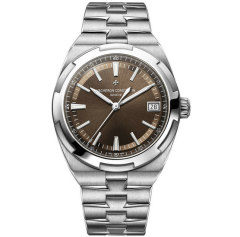 ZF江詩丹頓縱橫四海系列4500V/110A咖啡面鋼帶男士機械手表