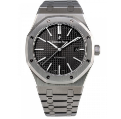 APS愛彼皇家橡樹系列15400經典黑盤男士鋼帶機械表 一體3120機芯最強