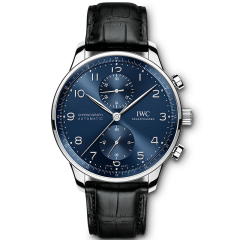 ZF廠萬國表葡萄牙系列IW371604計時男士機械表 藍面