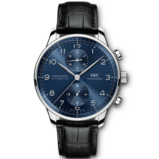 ZF廠萬國表葡萄牙系列IW371604計時男士機械表 藍面