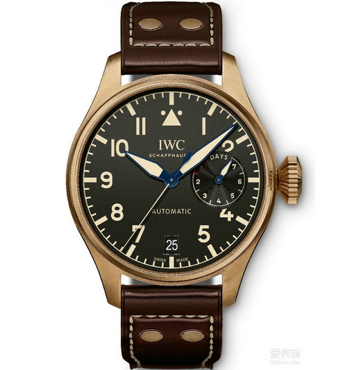 ZF萬國飛行員系列iw501005大飛青銅 皮帶男士機械手表