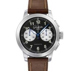 GF廠格拉蘇蒂原創39-34-07-07-04飛行員系列計時腕表