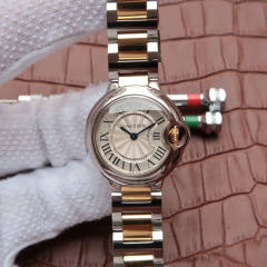 卡地亞永不過時的藍氣球系列石英女表（28.6小號）