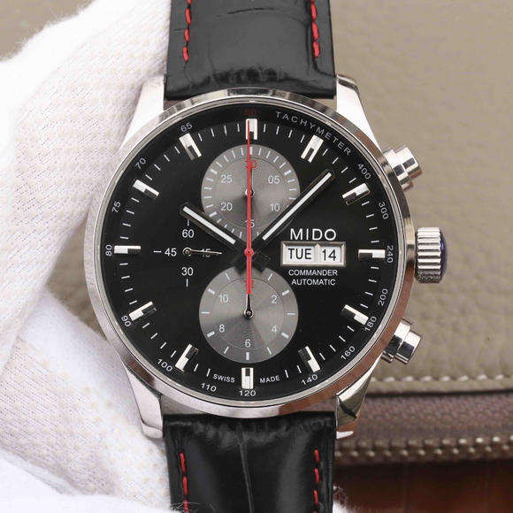 一比一精仿美度指揮官M016.414多功能7750計時機芯男士機械手表