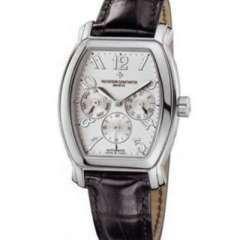 江詩丹頓馬爾他系列42008/000G-9060數字面/鑽面機械男表