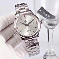 Tudor帝舵新款男裝機械腕表 經典白麵