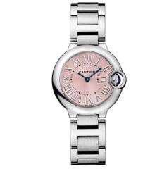 V6廠頂級複刻卡地亞藍氣球WSBB0033石英女表 粉面藍針