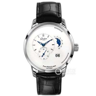 TZ格拉蘇蒂原創偏心系列1-90-02款腕表 完美複刻手錶月相雙跳大日曆