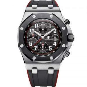 JF愛彼皇家橡樹26470陶瓷圈鋼殼 42毫米計時男士膠帶機械表