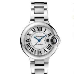 v6廠v7版卡地亞藍氣球系列W6920071鋼帶女士機械手表 33mm 頂級複刻完美版本