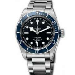 zf廠帝駝小藍花HERITAGE BLACK BAY系列79220B不銹鋼錶帶