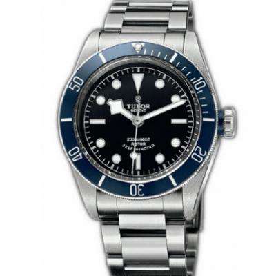 zf廠帝駝小藍花HERITAGE BLACK BAY系列79220B不銹鋼錶帶