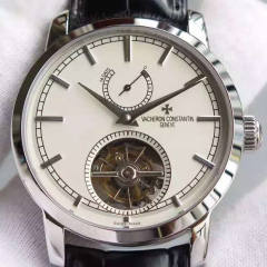 江詩丹頓動能顯示真陀飛輪機械男表