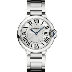 V6廠複刻卡地亞藍氣球系列W69011Z4鋼帶中性石英腕表 36mm