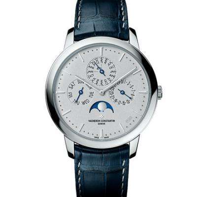 一比一高仿江詩丹頓傳承系列43175/000P-B190男士機械表 灰面款