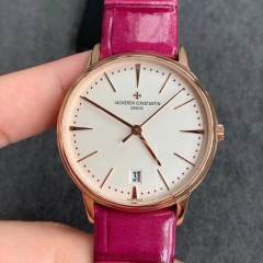 MKS複刻江詩丹頓傳承系列84100U/00R-B180玫瑰金機械女表