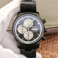 美度指揮官計時系列 搭載ETA7750多功能機芯 集星期 日曆 計時功能 正品一比一複刻