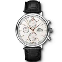 ZF萬國柏濤菲諾系列多功能計時碼表儒雅登場 男士腕表 皮錶帶 自動機械機芯