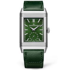 複刻積家翻轉系列男士手動上鏈機械表 綠盤49MMx29MM