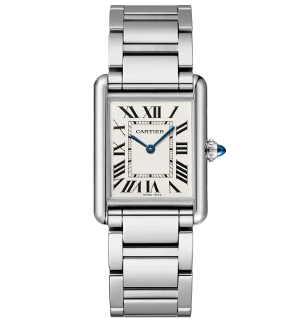 原單最高版本卡地亞坦克系列WSTA0052方形石英女生手錶 鋼帶/皮帶
