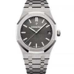 ZF廠愛彼皇家橡樹15500灰盤鋼帶男士機械表 v2版正品開模 乃目前市面鋼表的巔峰之作，