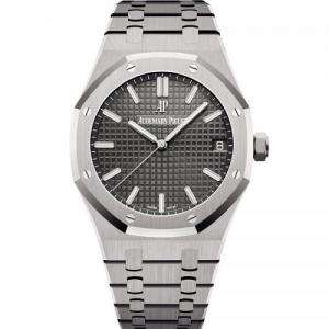 ZF廠愛彼皇家橡樹15500灰盤鋼帶男士機械表 v2版正品開模 乃目前市面鋼表的巔峰之作，