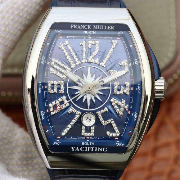 ABF法穆蘭Vanguard V45 25周年特別紀念限量款，矽膠錶帶男士腕表