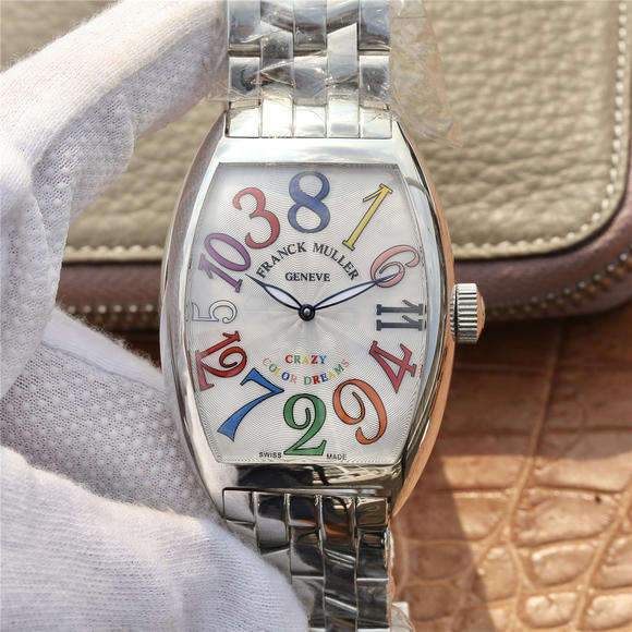 ABF 法蘭克穆勒全新升級版 Crazy Hours亂跳腕表 原裝1.1 自動上鏈機械機芯 超級夜光