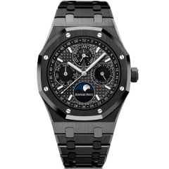 APS廠愛彼皇家橡樹26579CB超薄款複雜功能萬年曆 黑陶瓷 Cal.2120超薄自動機芯