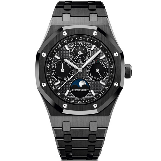 APS廠愛彼皇家橡樹26579CB超薄款複雜功能萬年曆 黑陶瓷 Cal.2120超薄自動機芯