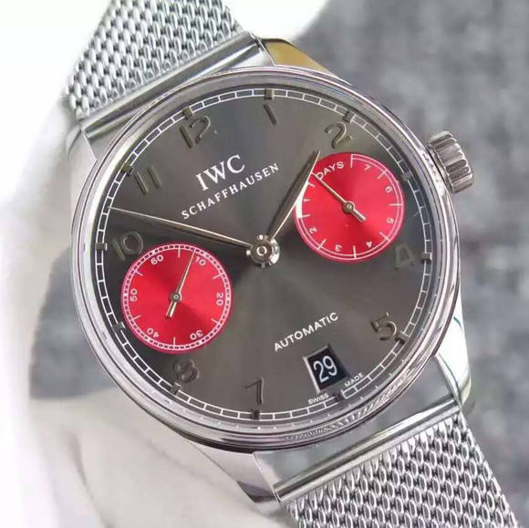 萬國葡七限量版葡萄牙7日鏈V4版機械男表