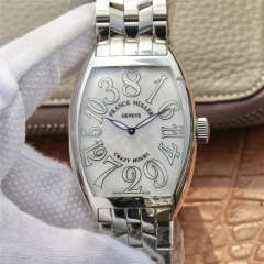 ABF 法蘭克穆勒全新升級版 Crazy Hours亂跳腕表 原裝1.1 自動上鏈機械機芯 超級夜光