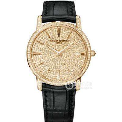 EA江詩丹頓傳承系列81579/000G-9274奢華滿天星男士腕表