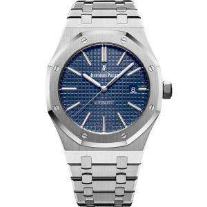 ZF廠愛彼皇家橡樹15400藍盤鋼帶男士機械手表 CAL.3120一體機