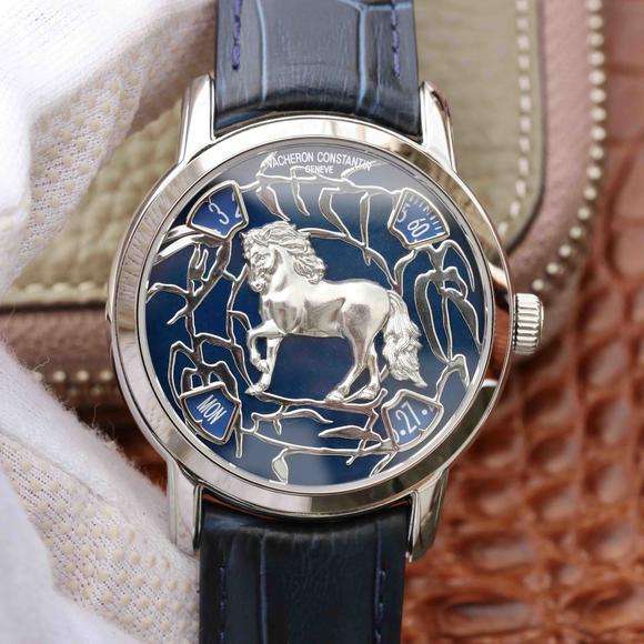 VE廠江詩丹頓藝術大師系列駿馬款機械腕表 正品限量版