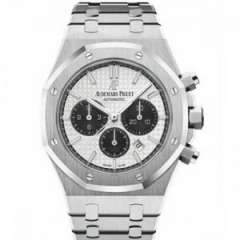 JH愛彼皇家橡樹26331ST.OO.1220ST.03白盤男士鋼帶機械表