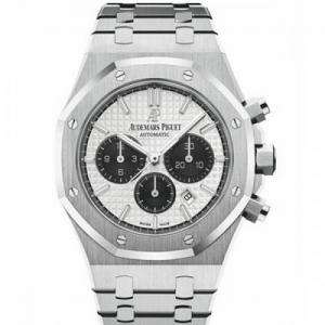 JH愛彼皇家橡樹26331ST.OO.1220ST.03白盤男士鋼帶機械表