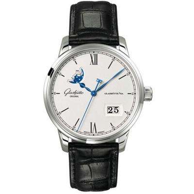 V9格拉蘇蒂原創議員1-36-04款,雙跳大日曆男士自動機械表