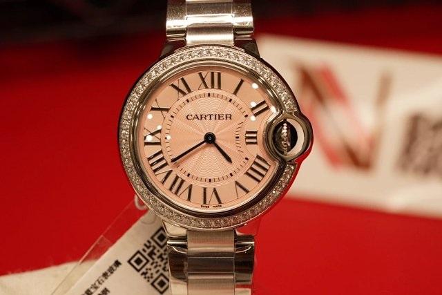 V6廠複刻最高版本卡地亞藍氣球系列wsbb0047石英女表 粉色錶盤