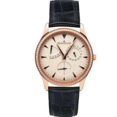 積家Q1372501小丑V5版 動能顯示鑲鑽機械男表