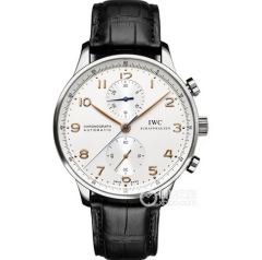 ZF超級v3版本 萬國葡萄牙系列葡計IW371445計時藍針皮帶男士機械表（密底）