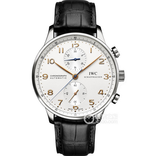 ZF超級v3版本 萬國葡萄牙系列葡計IW371445計時藍針皮帶男士機械表（密底）