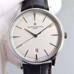 江詩丹頓傳承系列85180/000G-9230白麵男士手錶