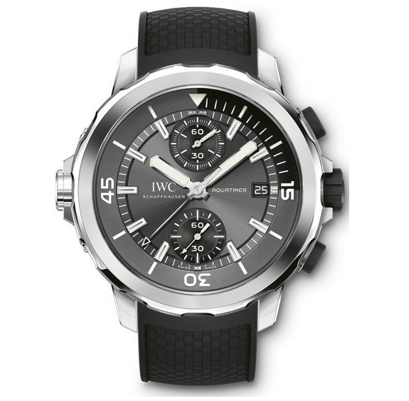 V6廠萬國海洋計時系列IW379506計時膠帶夜光男士機械手表 “鯊魚特別版” 44mm