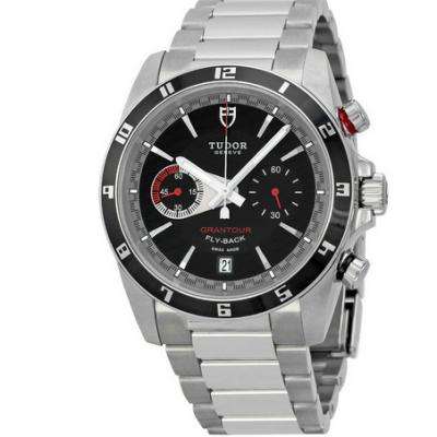 帝駝20550N-95730黑盤系列ASIA7750自動機械機芯