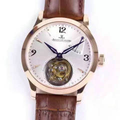 積家動能顯示真陀飛輪，款式: 真陀飛輪機械心！透底